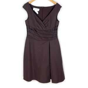 David's Bridal Bridesmaid Dress F12723 Purple 12